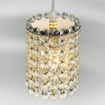 795312 Подвес CRISTALLO 1х40W G9 ЗОЛОТО