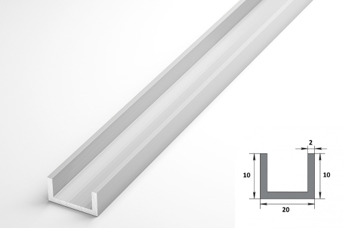 Швеллер Лука 10*20*10*2,0 Шв 04.2000.500 без окраса