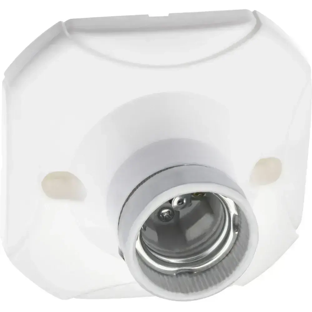 Патрон-основание E27, керамический, белый, duwi 24618 3