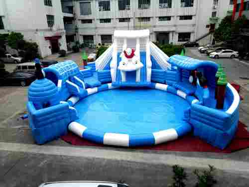 Наземный надувной аквапарк «Морское царство» 16*16*6 м