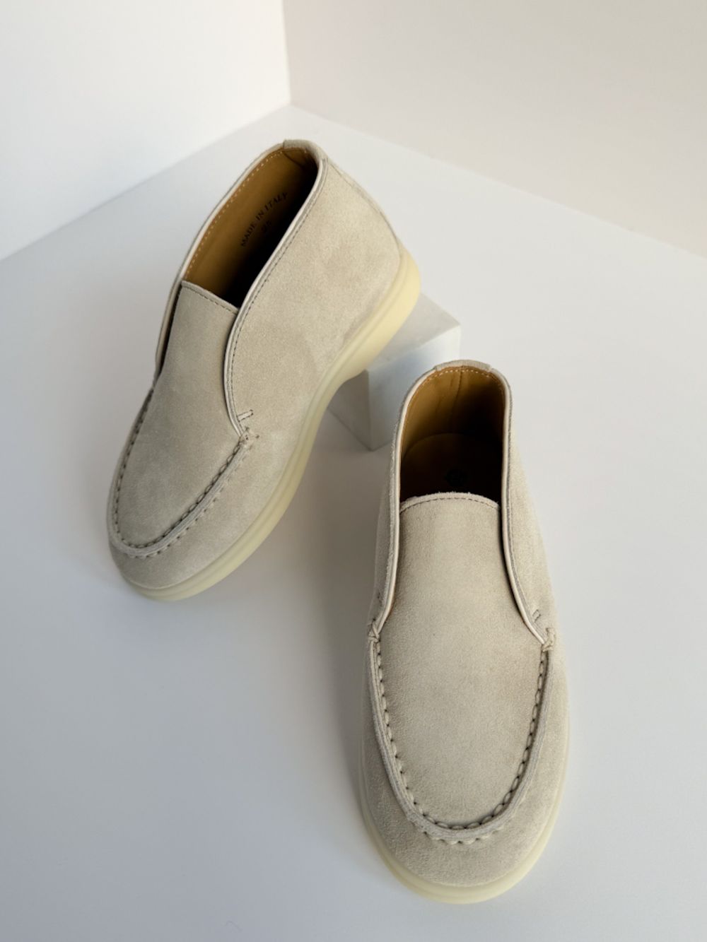 Новые замшевые лоферы Loro Piana, 25