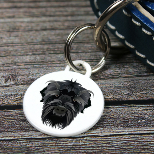 Адресник РУССКИЙ ЧЕРНЫЙ ТЕРЬЕР