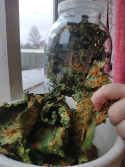 Чипсы из кейла