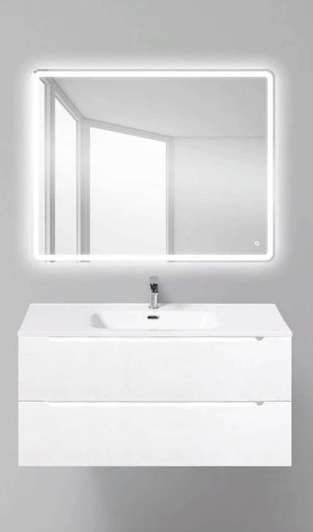 Тумба подвесная под раковину BelBagno ETNA ETNA-1000-2C-SO-BO-P