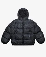 Пуховик Issaya Unity Puffer Black Rusty серо-черный