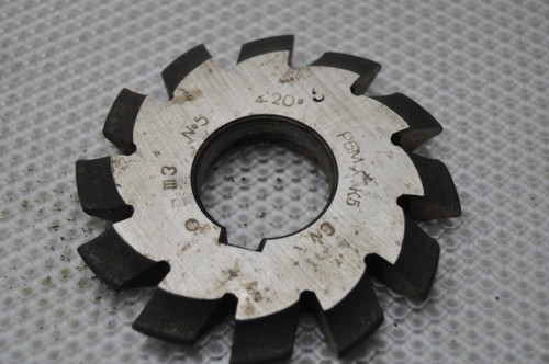 Фреза модульная М3 №5 (Р6М5К5) z=12