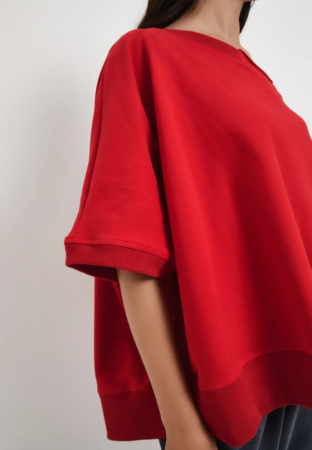 Футболка Летучая мышь красный