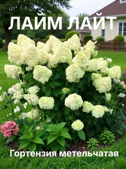 Лайм Лайт гортензия метельчатая