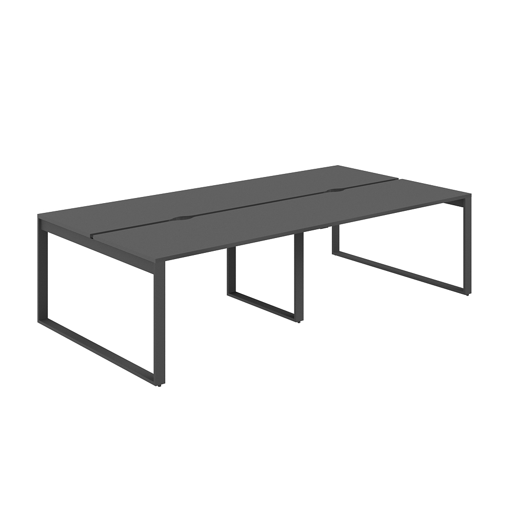 Стол на металлокаркасе AG.148.AR с вырезом ALLEGRO (АЛЛЕГРО)