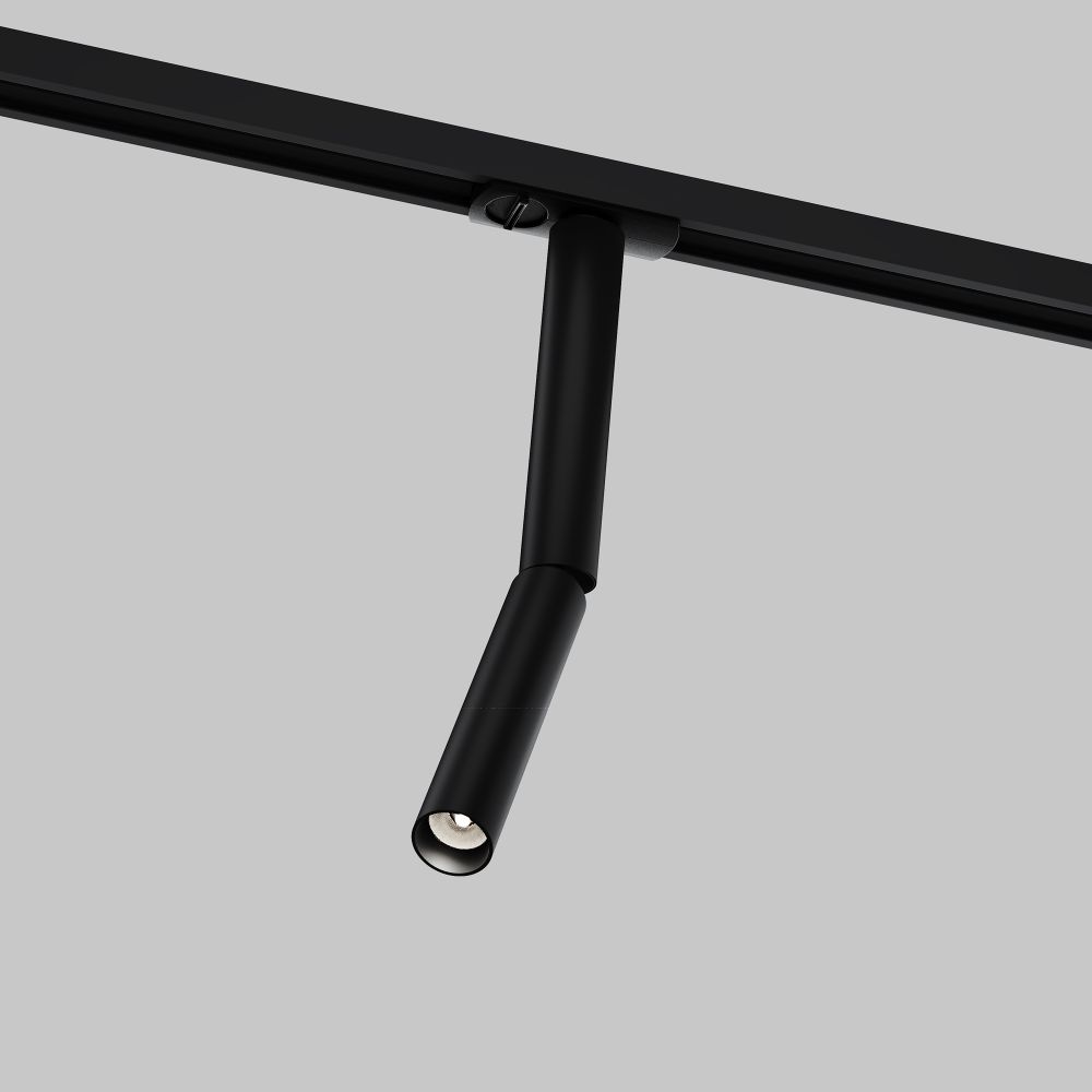 Трековый однофазный светодиодный светильник Maytoni Unity   TR142-1-6W4K-B