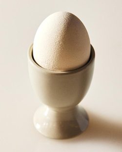 ZARA HOME КЕРАМИЧЕСКАЯ ПОДСТАВКА ДЛЯ ЯИЦ, БЕЖЕВЫЙ