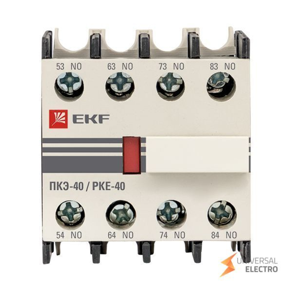 Приставка контактная ПКЭ-40 4NO EKF PROxima