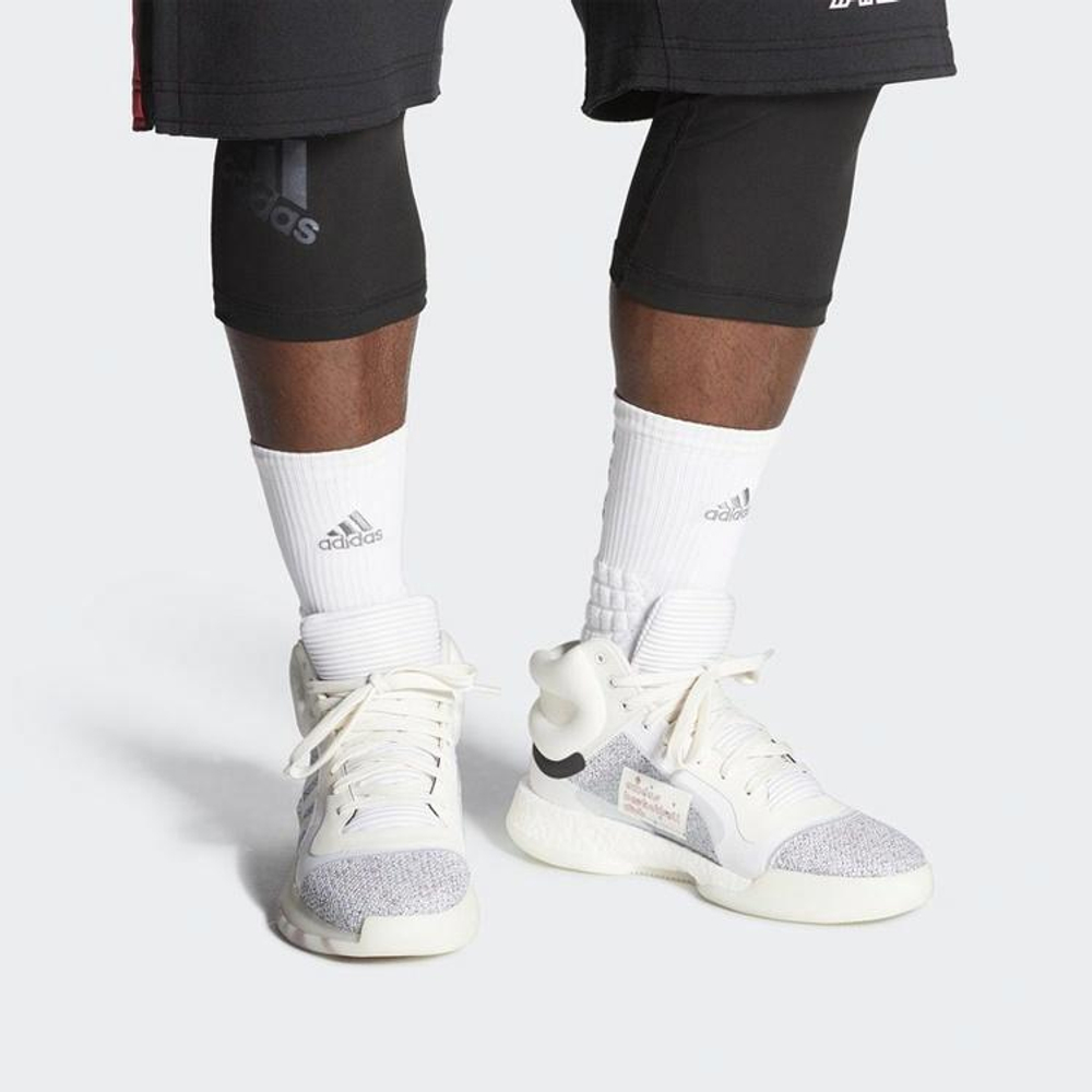 Кроссовки Adidas Marquee Boost White Grey