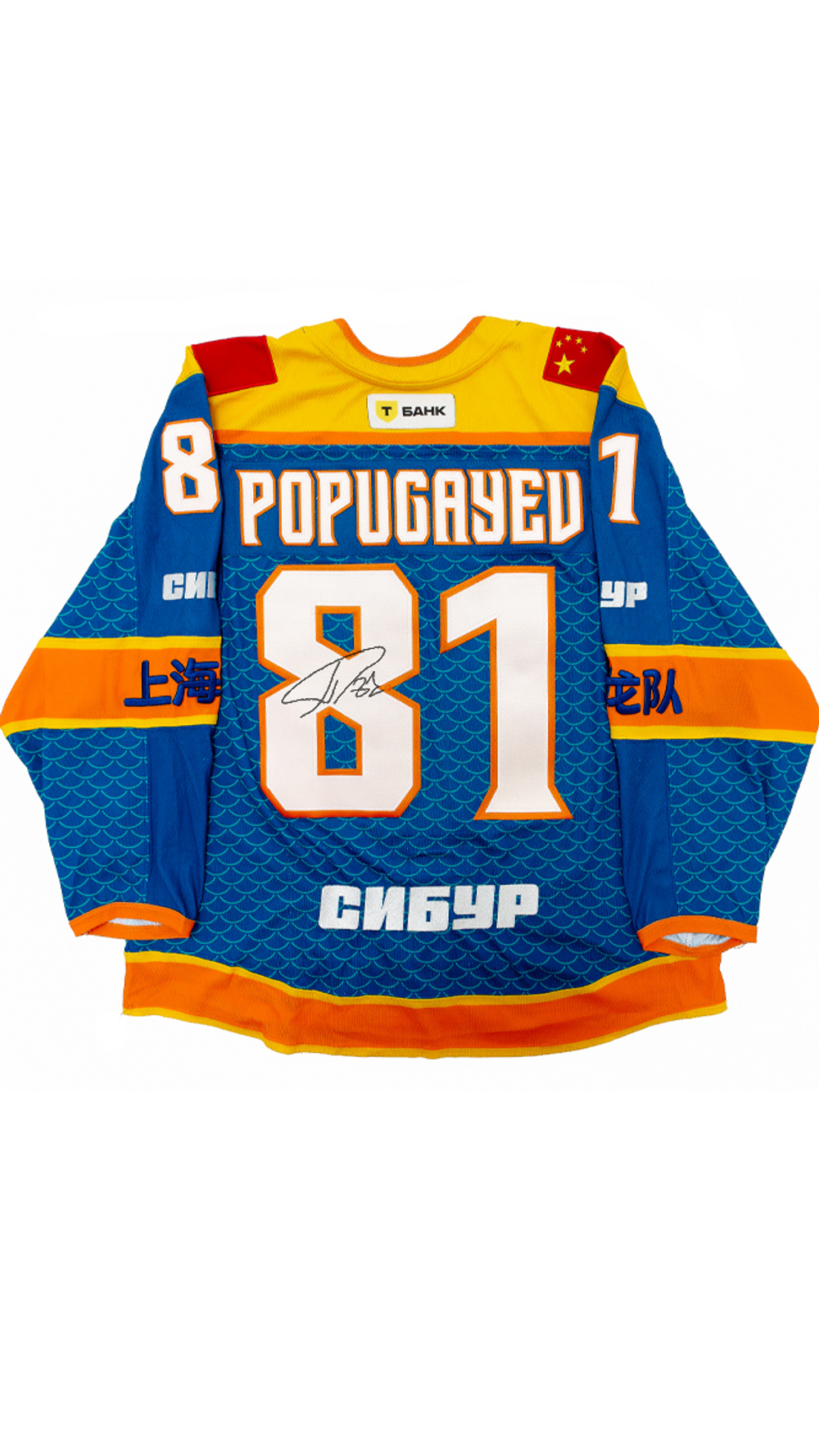 Джерси сезонное POPUGAEV 81. Заигранное