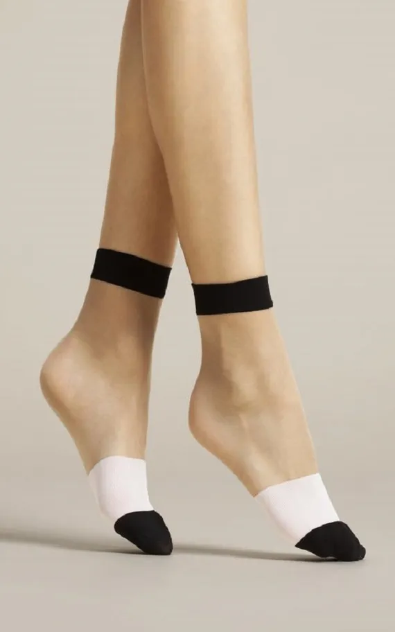 1079/G BICOLORE 15 DEN Носки женские