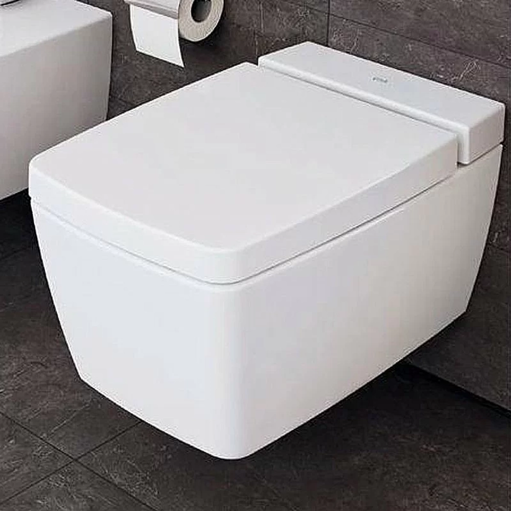 Унитаз подвесной Vitra Metropole Rim-Ex 7672B003-1687 безободковый, белый