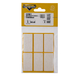 ПУНКТ ФЕТРОВЫЙ ELEMENT САМОКЛЕЯЩИЙСЯ 25Х50 (БЕЛЫЙ 6 ШТ)