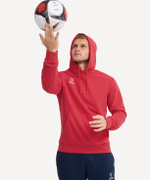 Худи ESSENTIAL Cotton Hoodie, красный