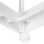 Полка универс, пластик, 3 секц, 45х25х100 см, на колесах, SPE34381-3