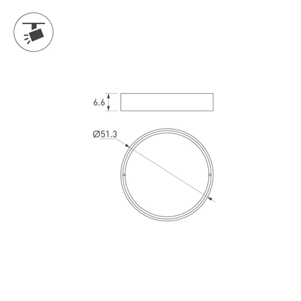 Светофильтр LGD-ARTIFACT-COLORFUL-FRAME-R55 (WH-GN) (Arlight, Металл) 057137