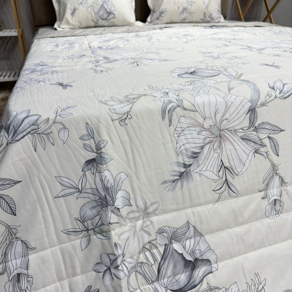 КПБ Кит С Одеялом МУН ШЕЛК 2сп АКЦИЯ !!! (от 10шт цена 5900тн)