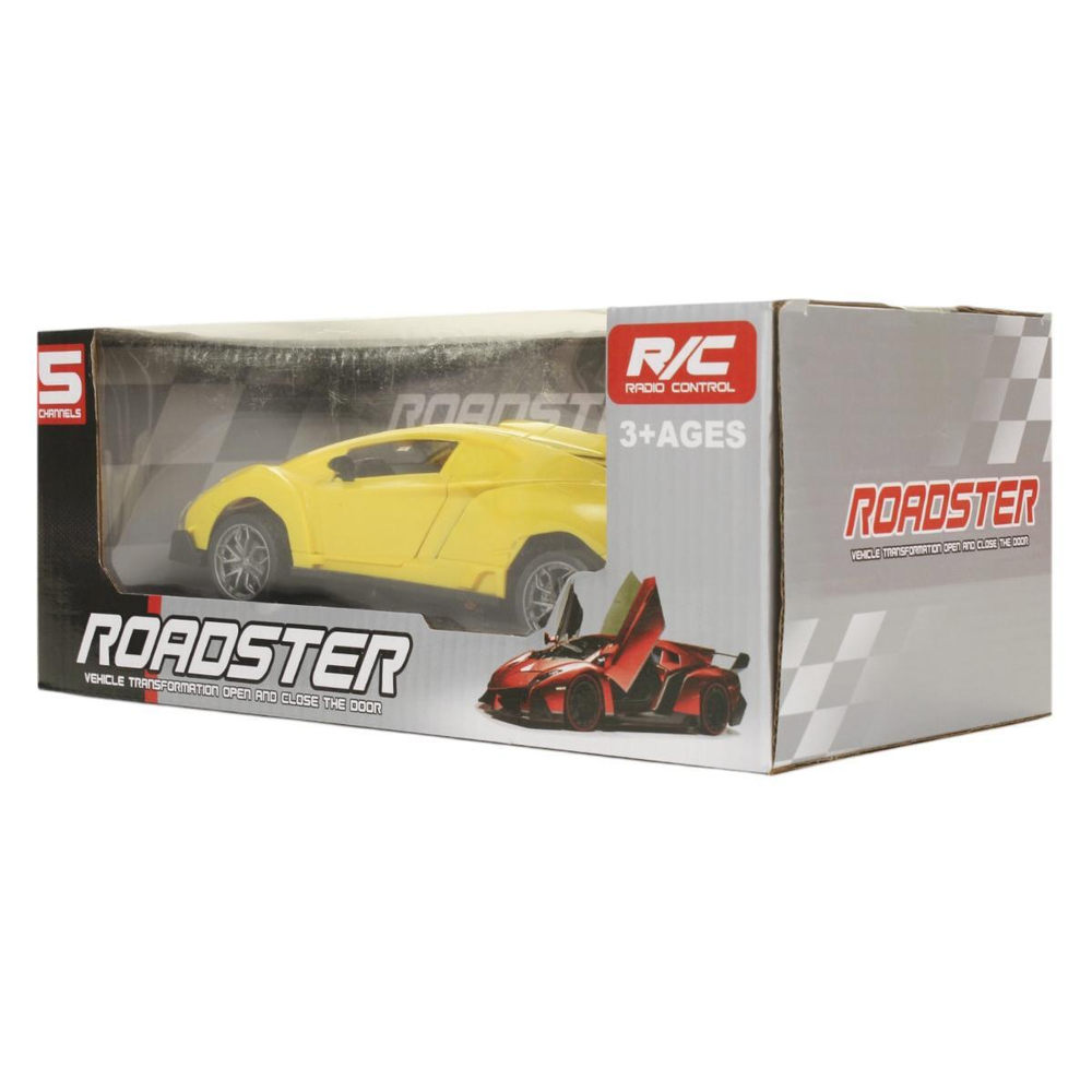 Машина классическая на РУ, желтая коробка 168H-2