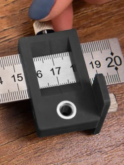 Локатор отверстий кондуктор для сверления мебельный , металл