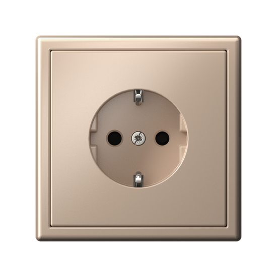 Розетка ArtGallery 16А с заземл. со шторками быстрозажим. клем. механизм песочн. SE GAL001245S