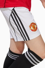 Шорты adidas Manchester United 25/26 Home Junior - белый