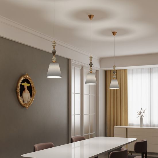 104012 /  подвесной светильник / латунь