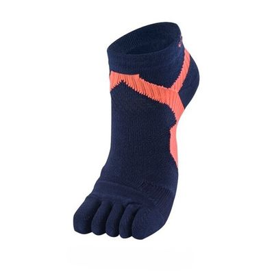 Суппортированные спортивные носки PHITEN METAX с раздельными пальцами сине-розовые