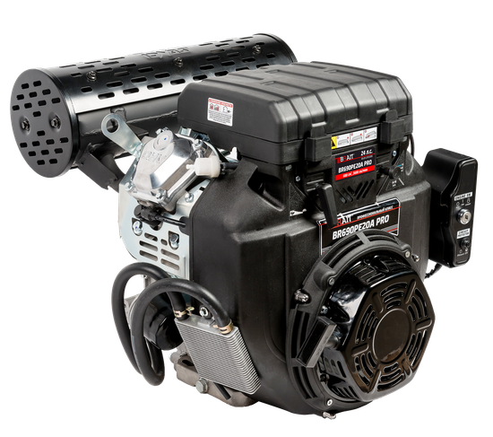 Двигатель бензиновый "BRAIT" BR690PE20A PRO (24 л.с., эл.стартер, катушка 20 А)