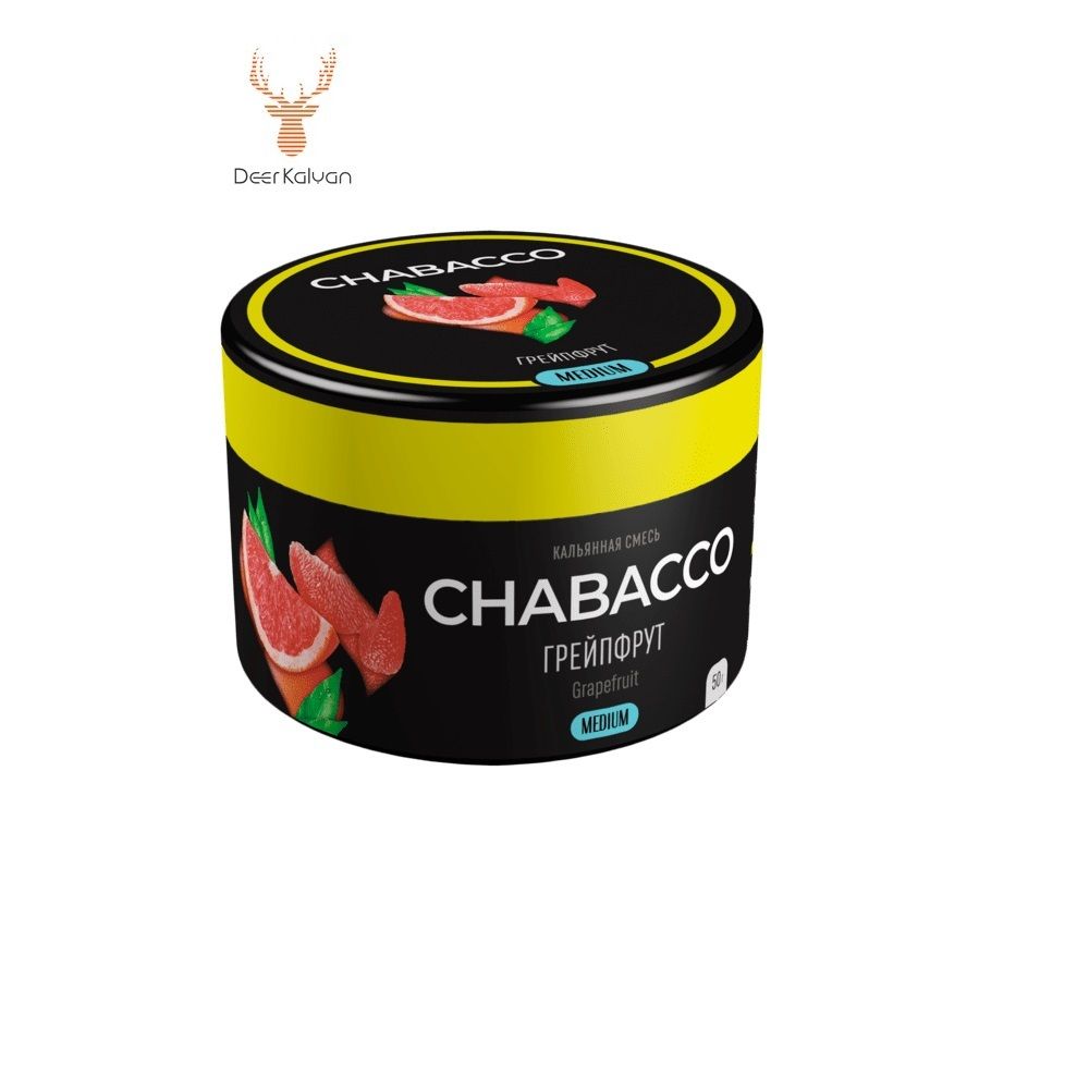 [М] Chabacco &quot;Grapefruit&quot; (Грейпфрут) Medium 50 гр.