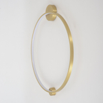 Настенный светодиодный светильник Crystal Lux REAL AP26W LED BRASS