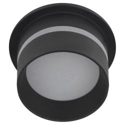 Встраиваемый светильник декоративный ЭРА DK93 BK MR16/GU5.3 черный | Декоративные встраиваемые светильники