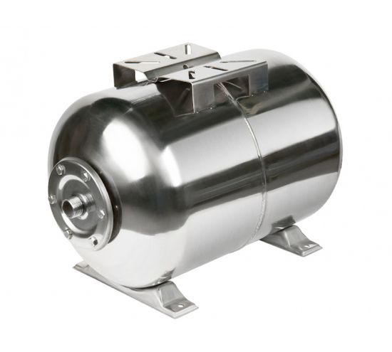 Гидроаккумулятор 50 л. STREAM горизонтальный  нержавейка