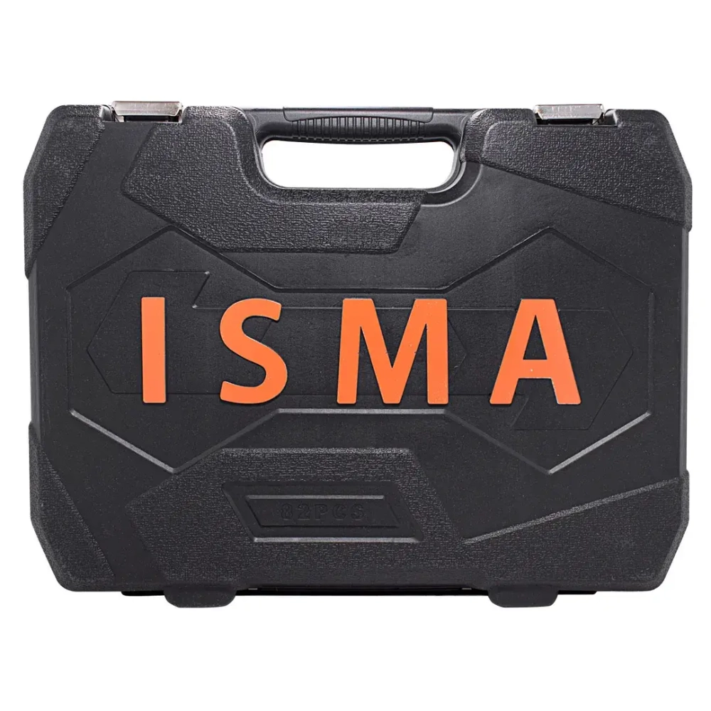 Набор инструментов 82пр.1/4''1/2''(6гр.)(4-32мм) ISMA ISMA-4821-5