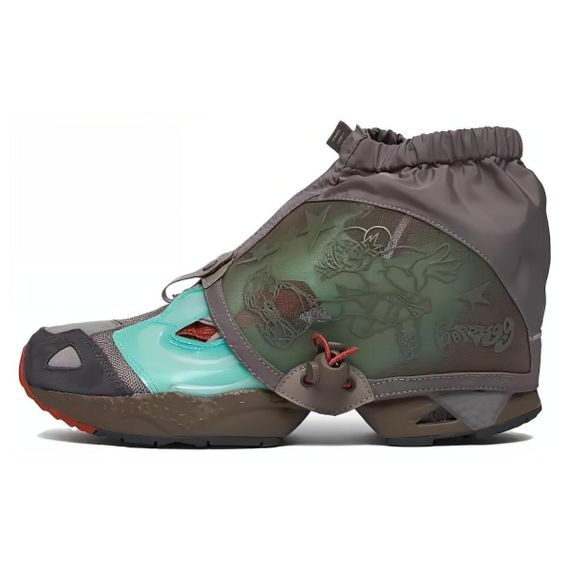 Reebok Instapump Fury - популярная коллекция обуви Серо-голубой мужской