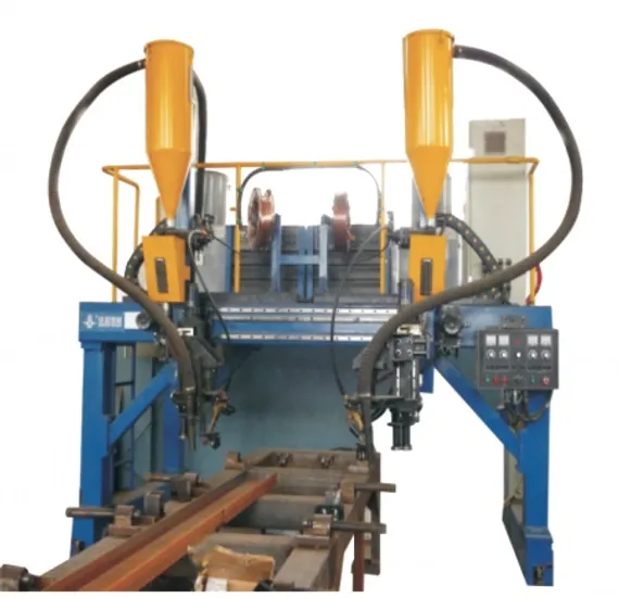 Портальная сварочная установка для сварки балок переменного сечения, INTEGRAL