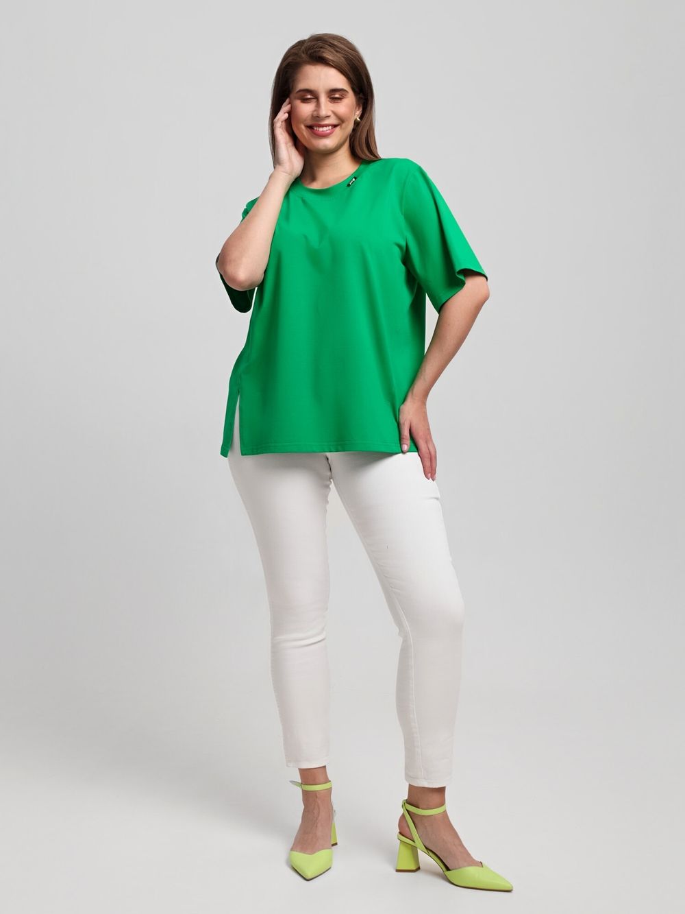 Футболка Волшебница Виотекс ЯРКО-ЗЕЛЁНЫЙ