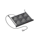 19" Вентиляторный модуль 6 вентиляторов с термостатом для 19" IT-корпусов ДКС серии STI/CQE, RAL9005