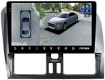 Магнитола для Volvo XC60 2008-2013 - Teyes CC3-2K-360 на Android 10, 2K QLED, 6Гб+128Гб, CarPlay, 4G SIM-слот, 4 камеры в комплекте