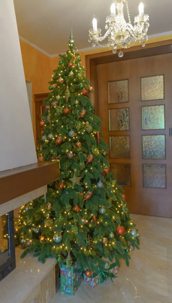 Искусственная новогодняя елка Царь Елка Афродита, литая, 180 см