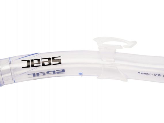 Трубка Seac Reverse Dry прозрачный/синий