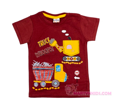 футболка TRUCK стройка Whoops 4900