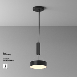 Накладной светильник Maytoni Zon C032CL-24W3K-RD-B