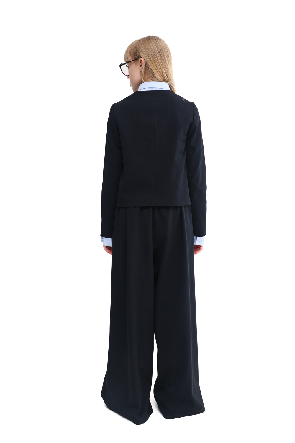 Школьный жакет "Шанель" Dark blue