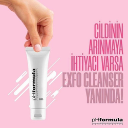 PHformula E.X.F.O. Cleanse - Увлажняющий очищающий гель - эксфолиант для умывания 200 мл