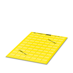 0830690 - WML 5 (25X10)A4 YE - Этикетка-маркер для кабелей