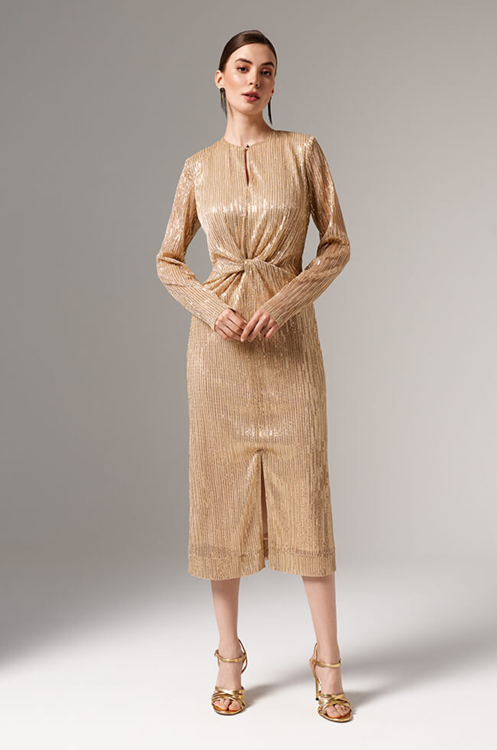 51595 Платье женское (золото)